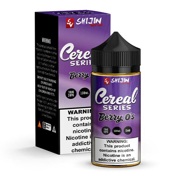 Berry O's by Shijin Vapor Tasty O's Series E-Liquid 100ml with Packaging