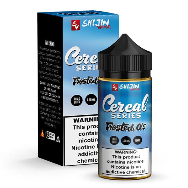 Frosted O's by Shijin Vapor Tasty O's Series E-Liquid 100ml with Packaging