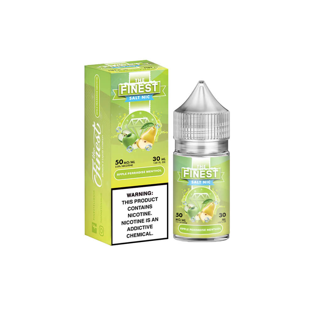 Apple Pearadise Menthol by Finest SaltNic 30ML with packaging