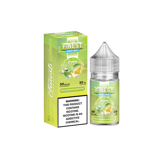 Apple Pearadise Menthol by Finest SaltNic 30ML with packaging