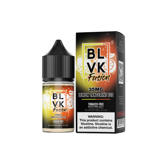 Lemon Tangerine Ice by BLVK Fusion TFN Salt 30mL with Packaging