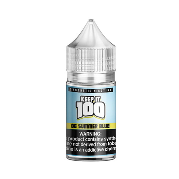 Summer Blue by Keep It 100 TFN Salt Series 30mL Bottle