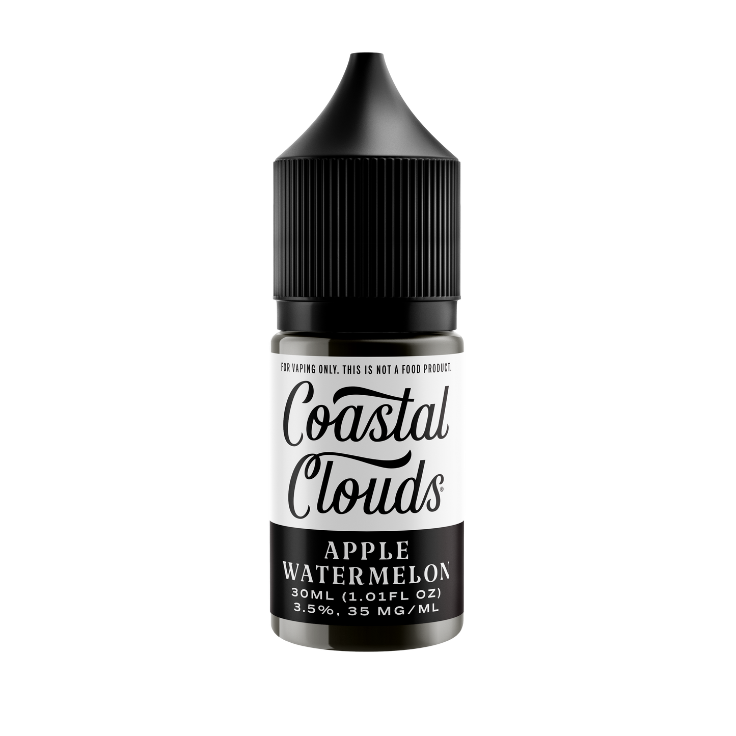 Apple Watermelon by Coastal Clouds TFN Salt 30mL bottle