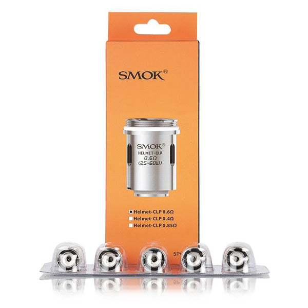 SMOK Helmet CLP Coils | 5-Pack - 0.6 ohm with packaging