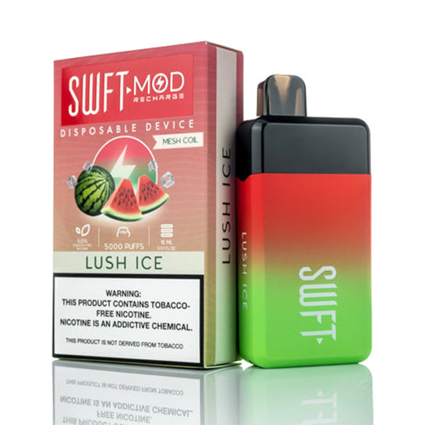 SWFT Mod Disposable 5000 Puffs 15mL 50mg Lush Ice with Packaging