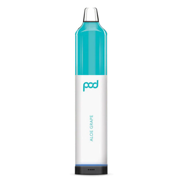 Pod Mesh 5500 Disposable | 5500 Puffs | 12mL Aloe Grape