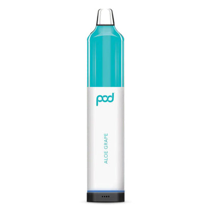 Pod Mesh 5500 Disposable | 5500 Puffs | 12mL Aloe Grape