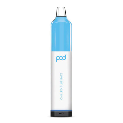 Pod Mesh 5500 Disposable | 5500 Puffs | 12mL Chilled BLue Razz