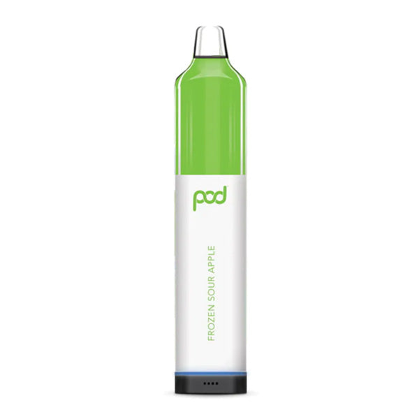 Pod Mesh 5500 Disposable | 5500 Puffs | 12mL Frozen Sour Apple