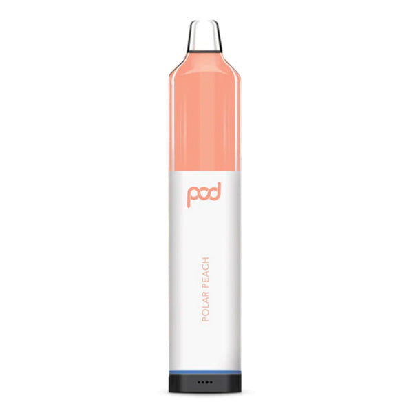 Pod Mesh 5500 Disposable | 5500 Puffs | 12mL Polar Peach