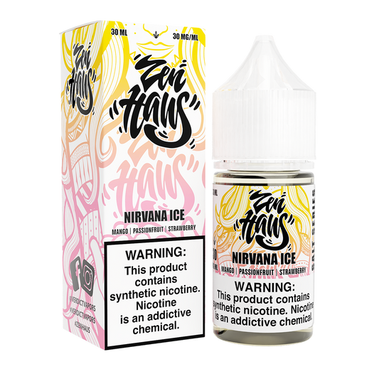 Nirvana ICE by ZEN HAUS SALTS E-Liquid 30ml with Packaging