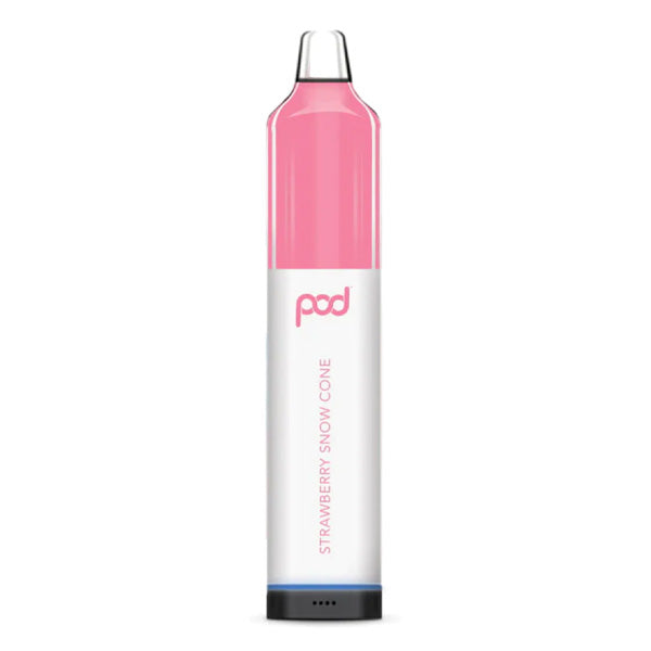 Pod Mesh 5500 Disposable | 5500 Puffs | 12mL Strawberry Snow Cone