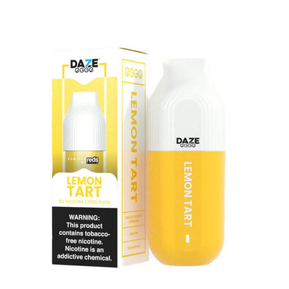 Daze Egge Disposable | 3000 Puffs | 7mL Lemon Tart with Packaging