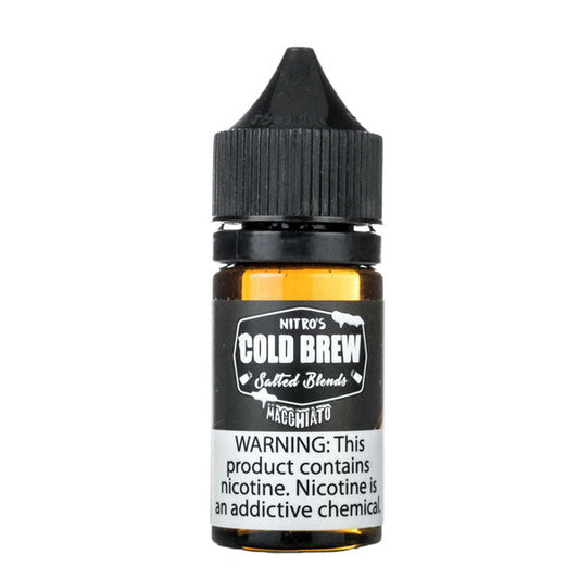 Macchiato by Nitro’s Cold Brew Salt Series 30mL Bottle