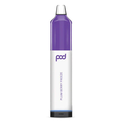 Pod Mesh 5500 Disposable | 5500 Puffs | 12mL Plum Berry Freeze