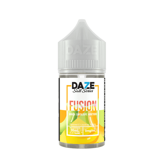 Banana Cantaloupe Honeydew 7Daze Fusion Salts 30mL 30mg bottle