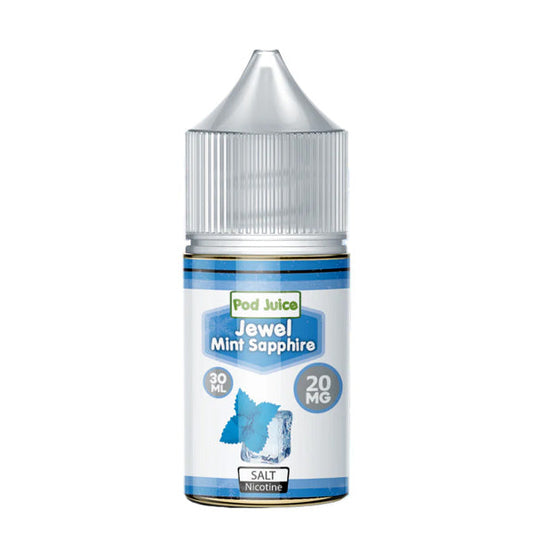 Jewel Mint Sapphire by Pod Juice Salts Series 30mL Bottle