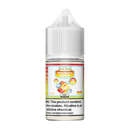 Strawberry Banana Ice Salt by Pod Juice Salts Series 30mL Bottle