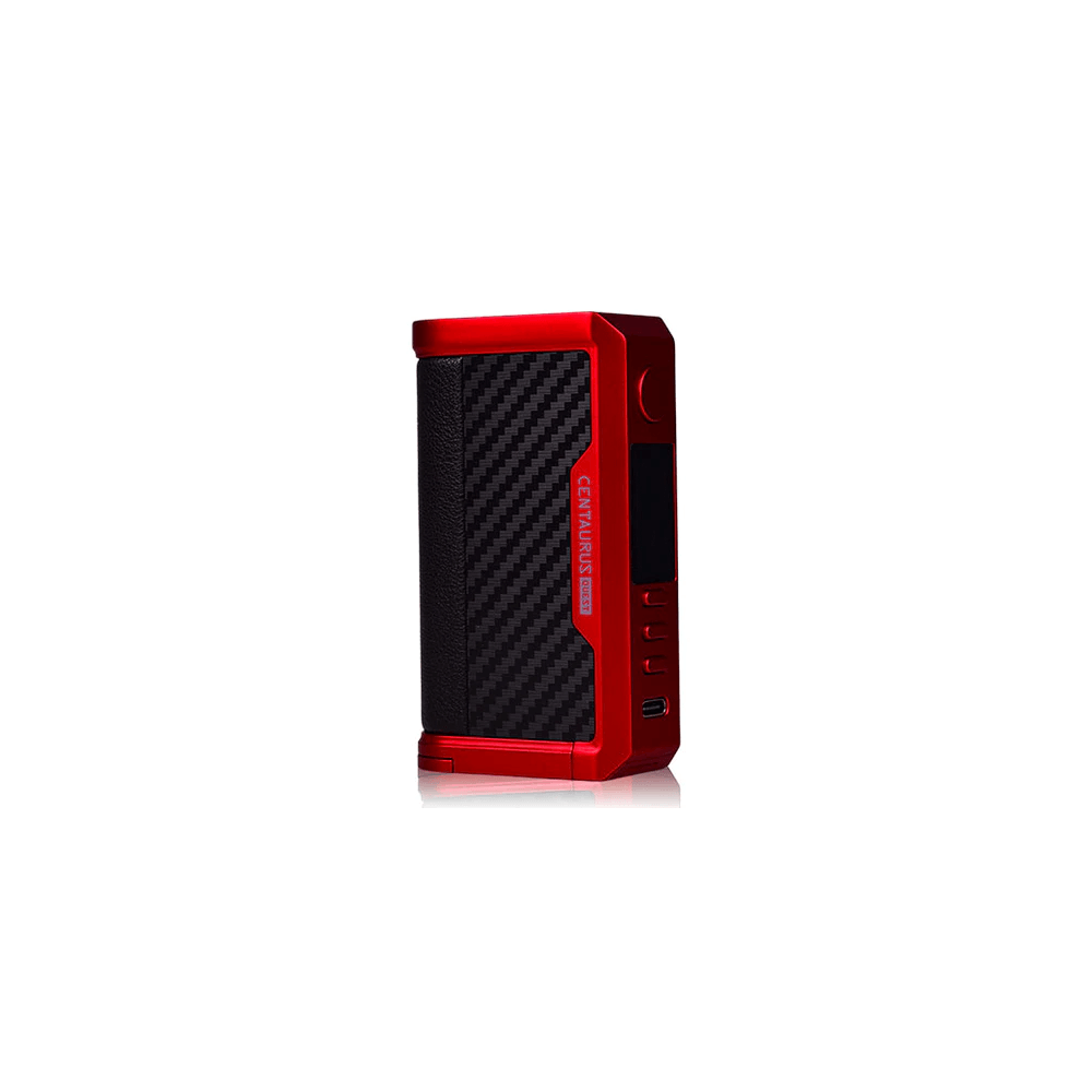 Lost Vape Centaurus Quest 200W Box Mod - Mod Only | Matte Red/Carbon Fiber