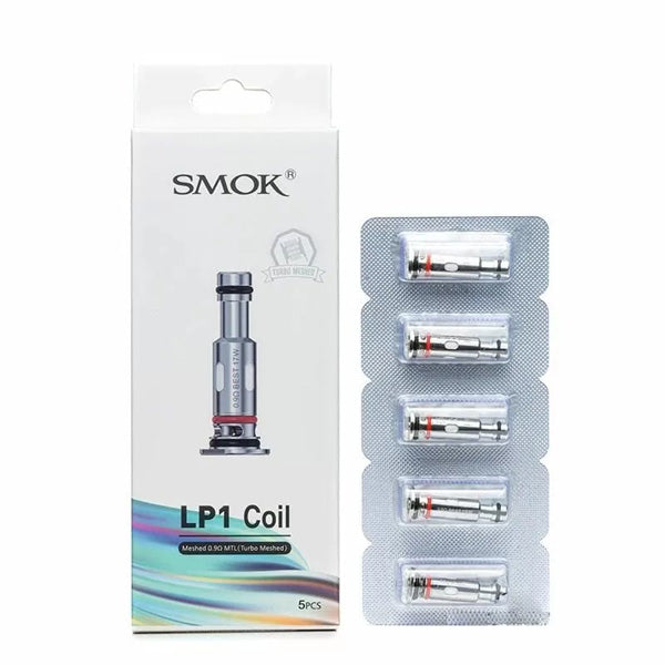 SMOK LP1 Coils | 5-Pack MTL Turbo Mesh 0.9ohm with Packaging