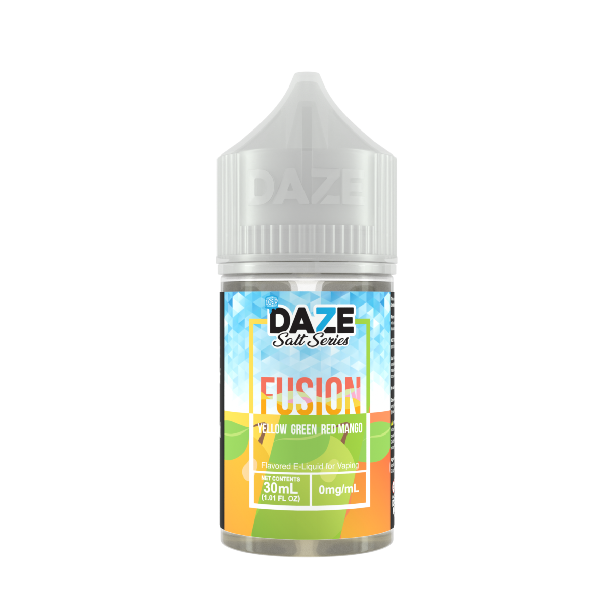 Yellow Green Red Mango Iced by 7Daze Fusion 100mL Bottle