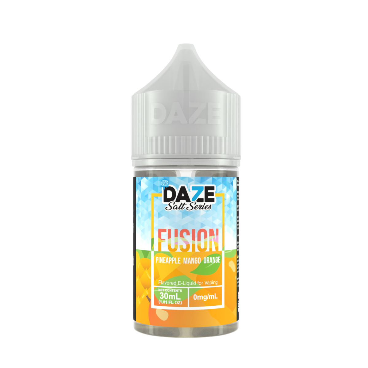 Pineapple Mango Orange Iced by 7Daze Fusion Salt 30mL Bottle