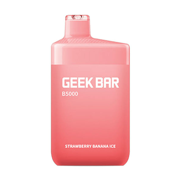 Geek Bar B5000 Disposable | 5000 Puffs | 14mL | 5% Strawberry Banana Ice