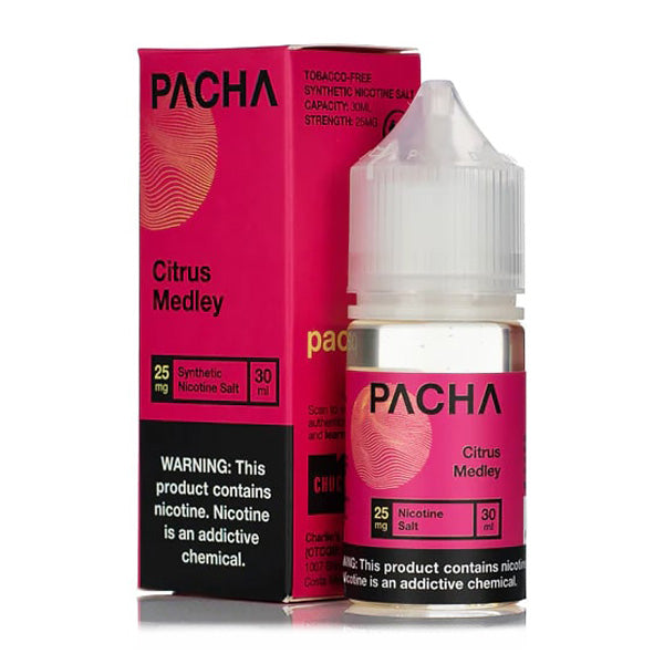 Pachamama Salts TFN | 30mL | Citrus Medley With Packaging