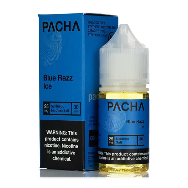 Pachamama Salts TFN | 30mL | Blue Razz Ice With Packaging