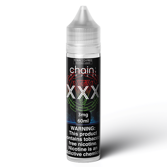 XXX by Chain Vapez 120mL (2x60mL) Bottle