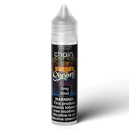 Sunset Sherbert by Chain Vapez 120mL (2x60mL) Bottle