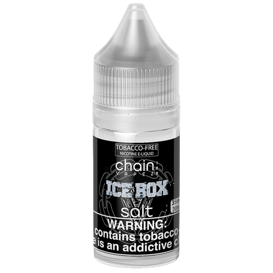 Chain Vapez Salt Series E-Liquid | 30mL  | 35mg | Ice Box Bottle