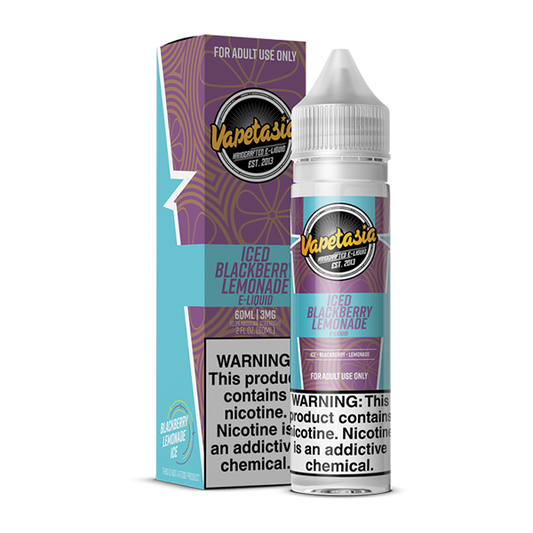 Iced Blackberry Lemonade by Vapetasia 60ml With Packaging