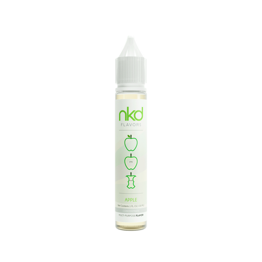 NKD Flavor Concentrate 30mL Bottle Bottle Apple