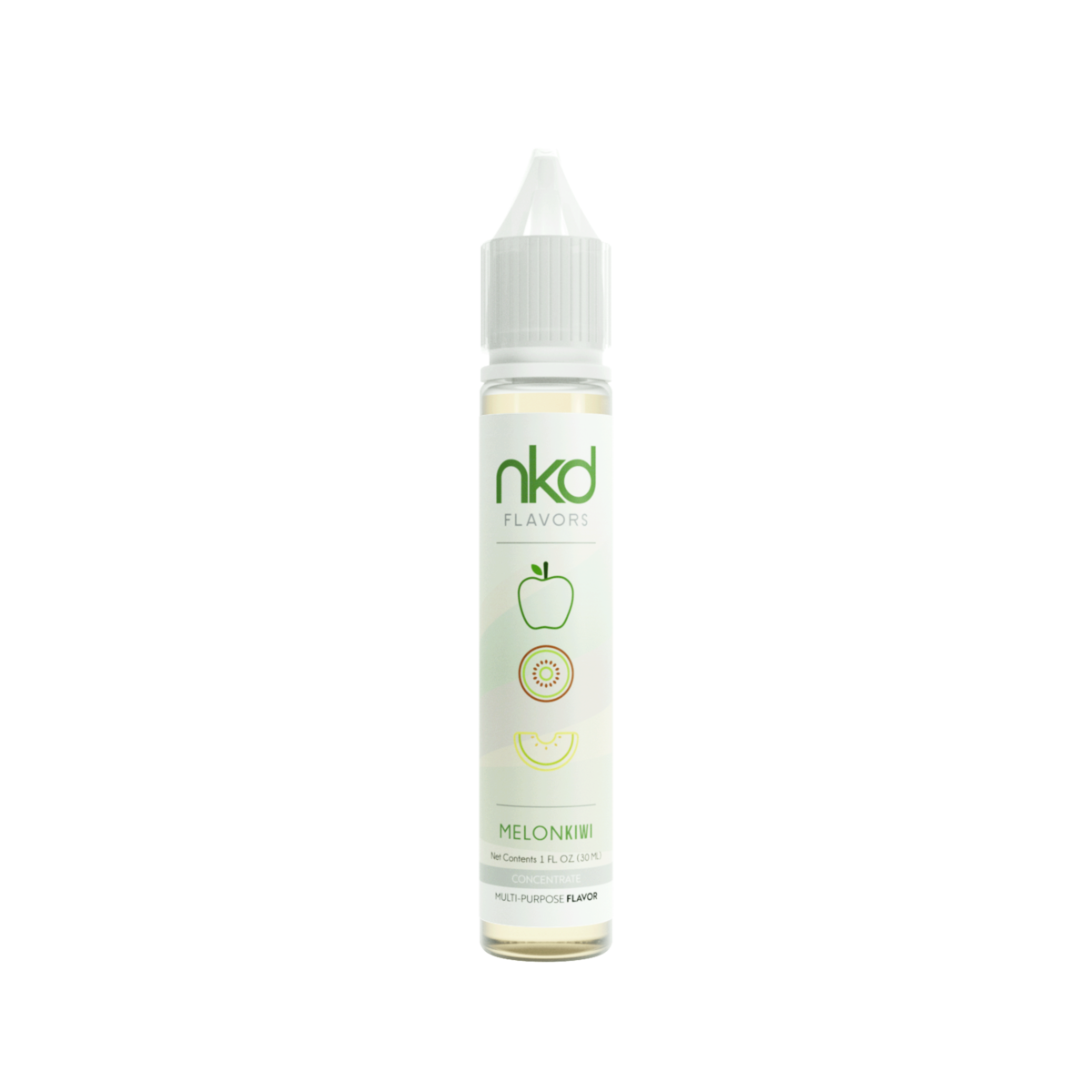 NKD Flavor Concentrate 30mL Bottle Melon Kiwi