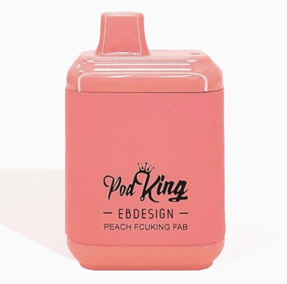 EBDesign x Pod King XC5000 Disposable | 5000 Puffs | 12mL Peach Fcuking Fab