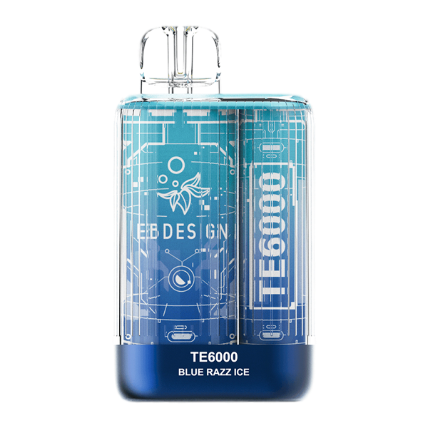 ELF - EBDESIGN TE6000 Disposable | 6000 Puffs | 10.3mL | 4% Blue Razz Ice