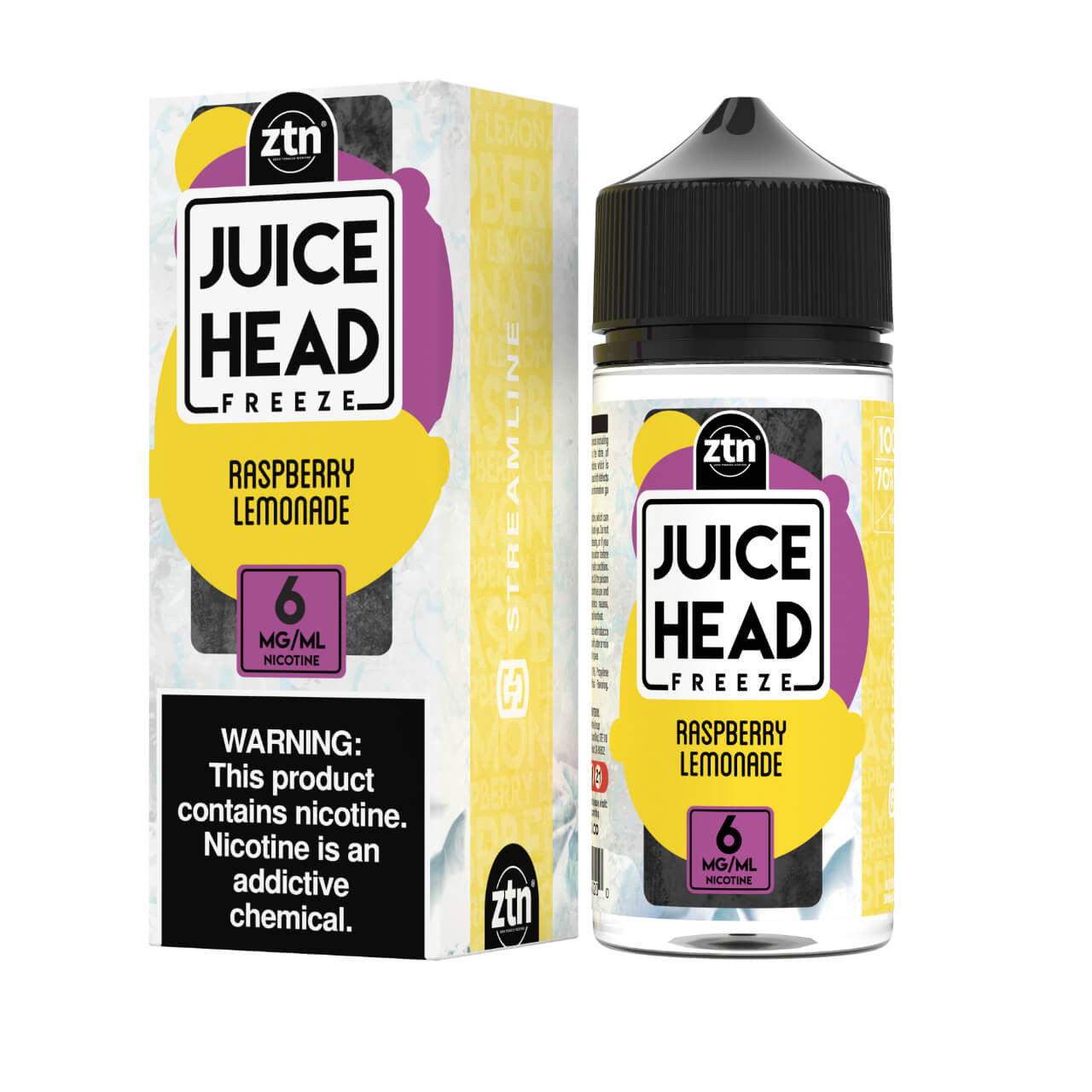 Raspberry Lemonade Freeze by Juice Head Series 100mL with Packaging