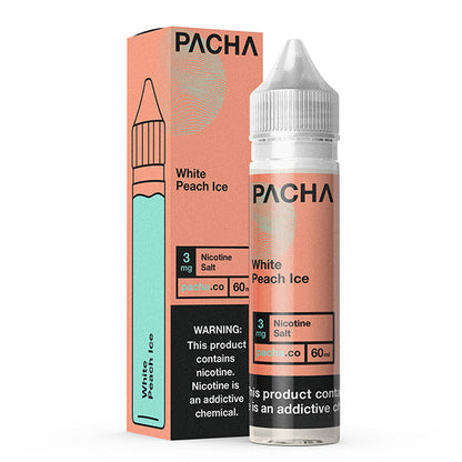 White Peach Ice by TFN Pachamama Series 60mL With Packaging