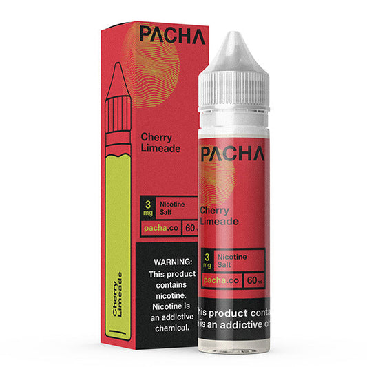 Pachamama TFN Series E-Liquid | 60mL | 3mg | Freebase | Cherry Limeade with Packaging