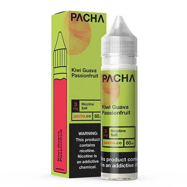 Pachamama TFN Series E-Liquid | 60mL | 3mg | Freebase | Kiwi Guava Passionfruit with packaging