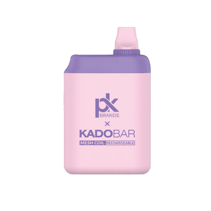 KadoBar - PK5000 Disposable 5000 Puffs - 14mL 50mg Straw Razz Cherry Iced