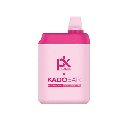 KadoBar - PK5000 Disposable 5000 Puffs - 14mL 50mg White Peach Razz