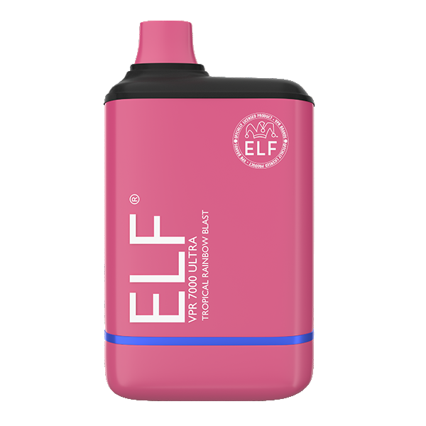 Elf VPR Ultra Disposable | 7000 Puffs | 11mL | 5% Tropical Rainbow Blast