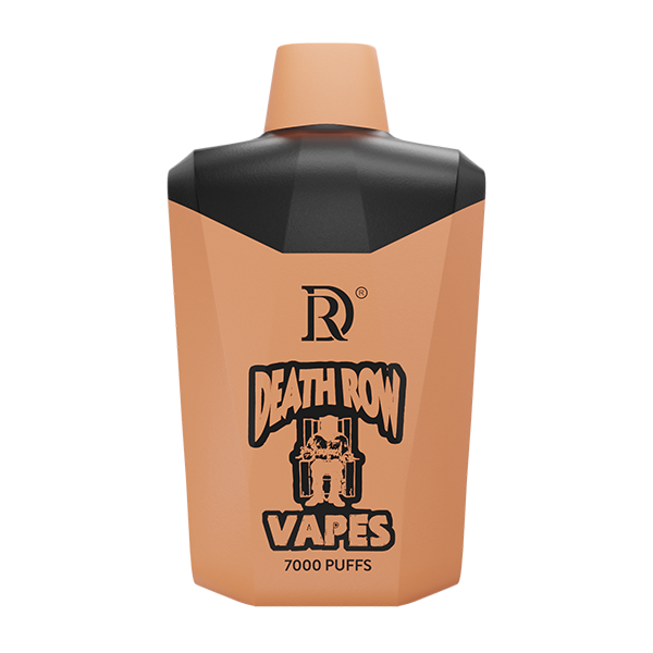 Death Row Vapes Disposable | 7000 Puffs | 12mL | 50mg Peach Ice