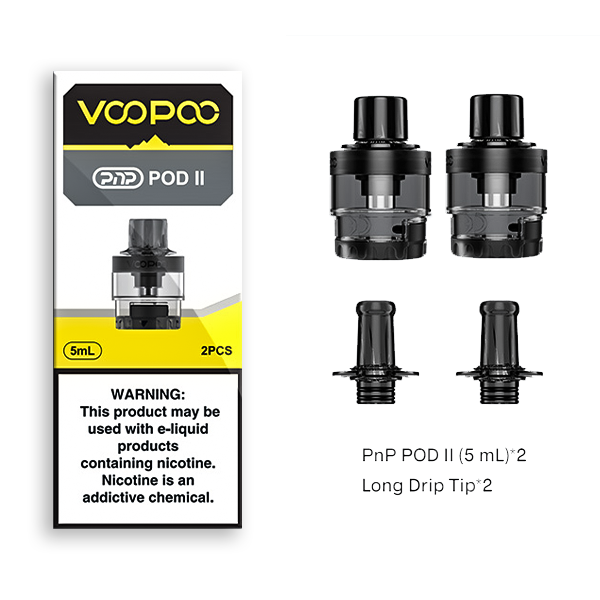 VooPoo PnP Pod II 5mL (2-Pack) With Packaging