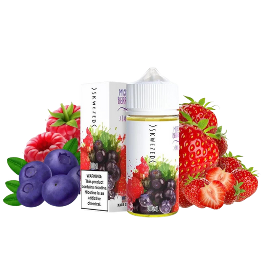 Mixed Berries by Skwezed Series 100mL With Packaging