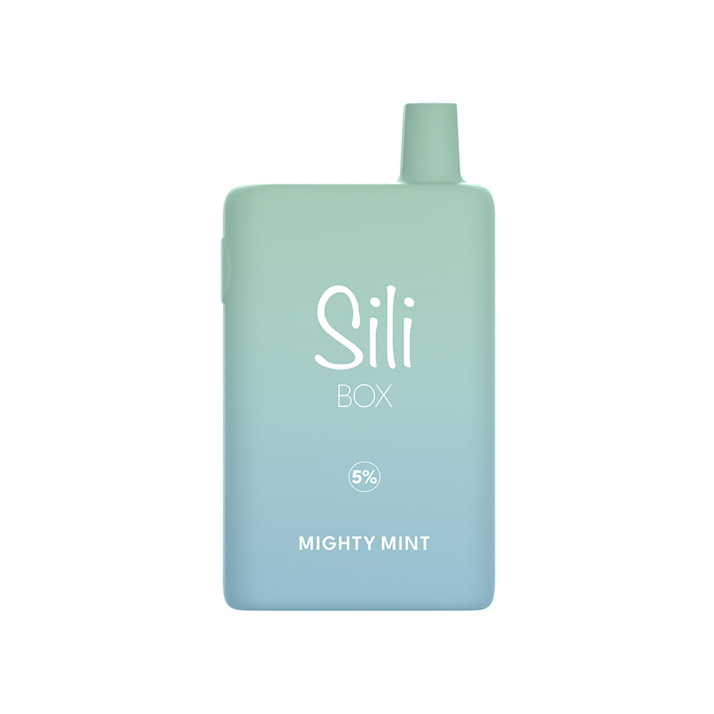 Sili Box Disposable | 6000 Puffs | 16mL Mighty Mint