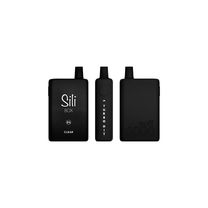 Sili Box Disposable | 6000 Puffs | 16mL Clear