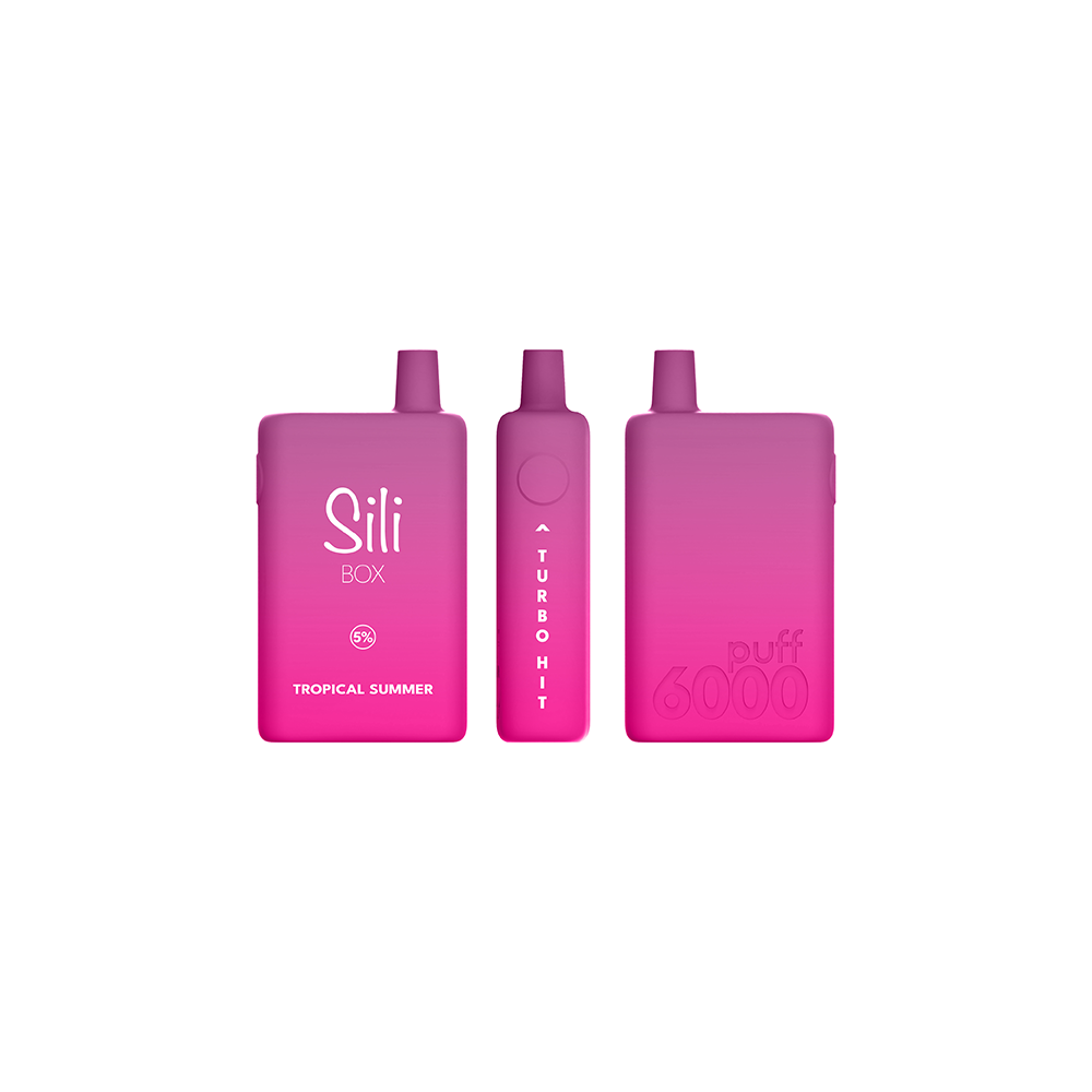 Sili Box Disposable | 6000 Puffs | 16mL Tropical Summer